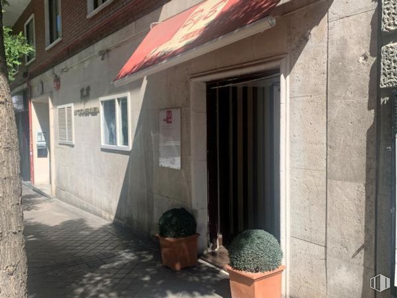 Local en venta en Calle Manuel Cortina, Chamberí, Madrid, 28010 con maceta, ventana, planta de interior, hormigón y puerta de casa alrededor