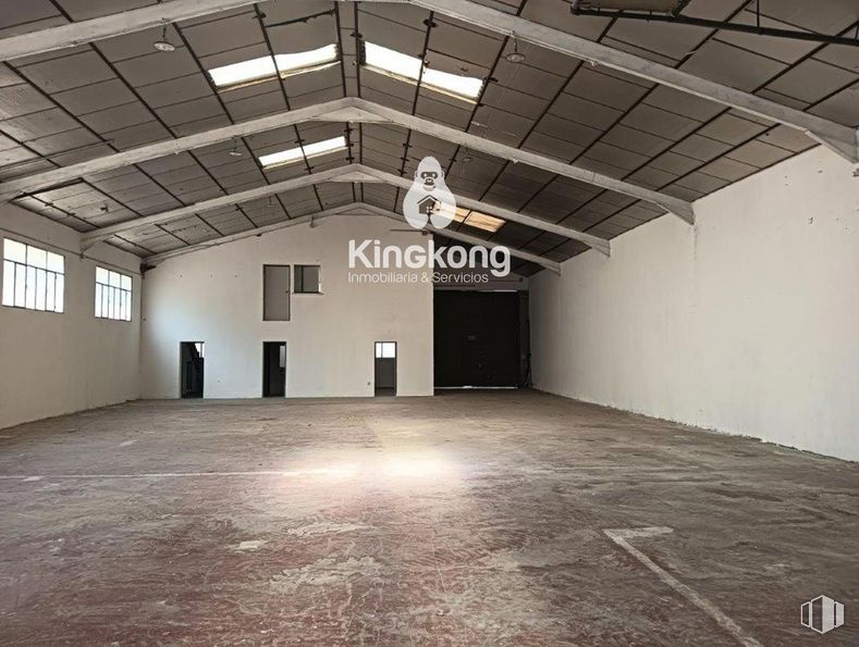 Industrial for sale at Zona industrial, Arganda del Rey, Madrid, 28500 with lighting, building, field house, wood, hall, window, flooring, floor, door and house around