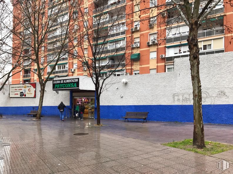 Retail for sale & for rent at Galería comercial Pryconsa, Calle Panadés, 1, Leganés, Madrid, 28915 with bench, building, daytime, window, plant, tree, road surface, branch, urban design and architecture around