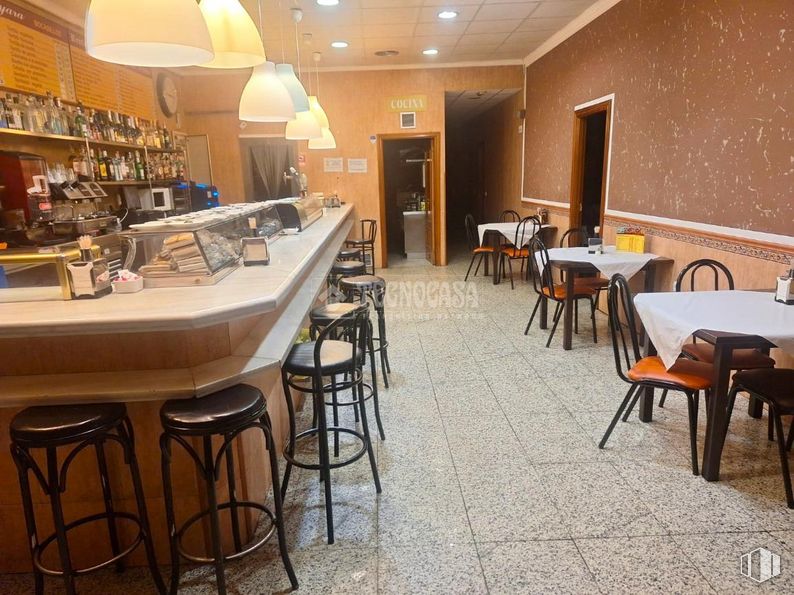 Industrial for sale at Calle Bronce, Borox, Toledo, 45222 with stool, lighting, chair, table, furniture, property, interior design, floor, building and flooring around