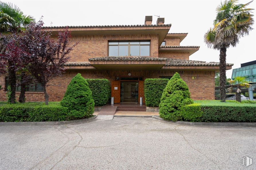 Oficina en alquiler en Calle Gobelas, 13, Moncloa - Aravaca, Madrid, 28023 con casa, ventana, planta, edificio, propiedad, patio, villa, calzada, palmeras y hacienda alrededor