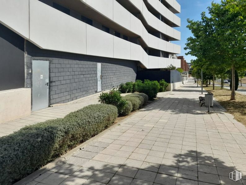 Local en alquiler en Avenida Quiñones, San Sebastián de los Reyes, Madrid, 28700 con puerta, planta, edificio, superficie de la carretera, cielo, arquitectura, árbol, diseño urbano, asfalto y línea alrededor