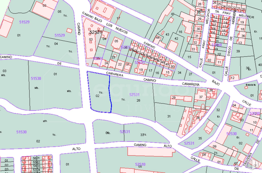 Land for sale at Casco urbano, Recas, Toledo, 45211 with ecoregion, map, infrastructure, urban design, land lot, line, slope, schematic, font and parallel around