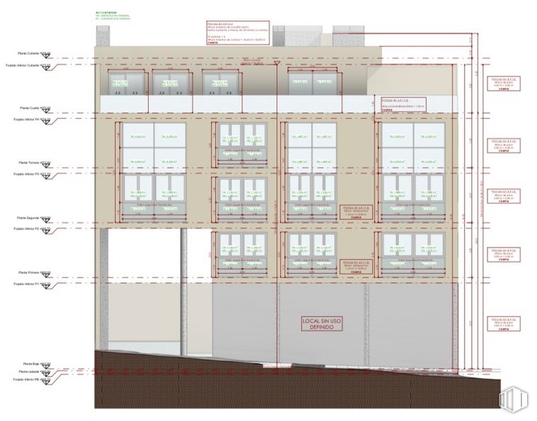 Suelo en venta en Calle Miguel Yuste, 27, San Blas - Canillejas, Madrid, 28037 con armario, propiedad, producto, rectángulo, edificio, fuente, propiedad material, pendiente, en paralelo y fachada alrededor