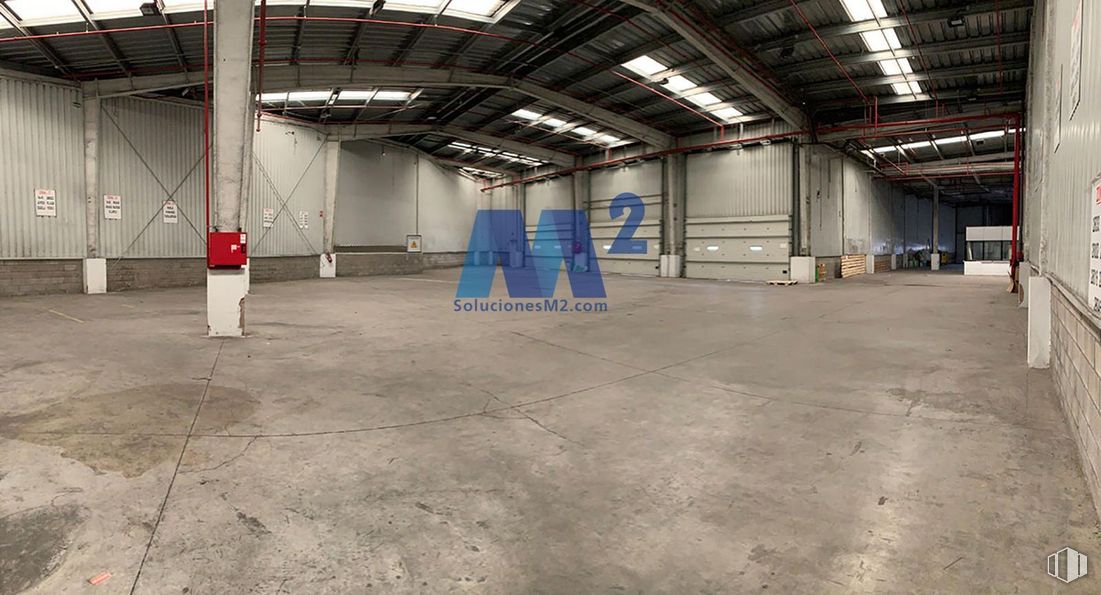 Industrial for sale & for rent at Avenida Industria, Coslada, Madrid, 28820 with floor, metal, warehouse, concrete, building material, hall and steel around