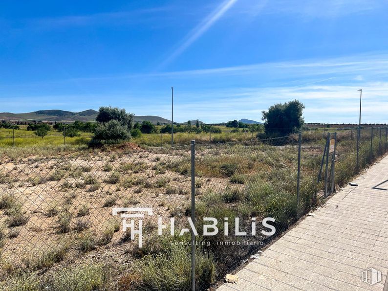 Land for sale at Núcleo residencial , Nambroca, Toledo, 45190 with plant, sky, cloud, natural landscape, tree, land lot, grass, plain, road and landscape around