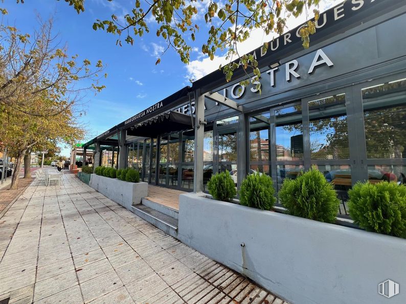 Local en alquiler en Avenida Infante Don Luis, Boadilla del Monte, Madrid, 28660 con planta, cielo, superficie de la carretera, sombra, diseño urbano, árbol, carretera, ocio, ciudad y fachada alrededor