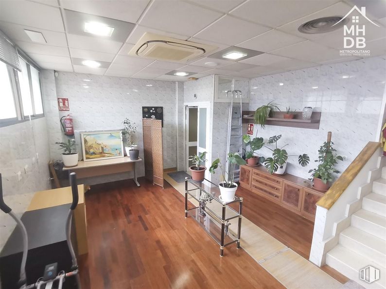 Local en venta en Zona Rosas, San Blas - Canillejas, Madrid, 28022 con planta de interior, mesa, propiedad, mueble, planta, madera, interiorismo, arquitectura, suelo y edificio alrededor