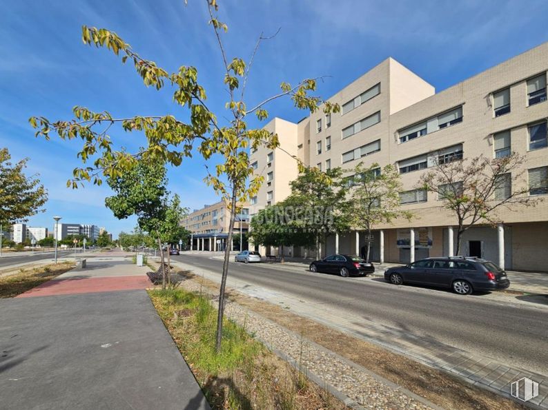 Local en alquiler en Zona Ensanche Sur, Alcorcón, Madrid, 28922 con edificio, coche, cielo, nube, durante el día, propiedad, planta, ventana, superficie de la carretera y luz de la calle alrededor