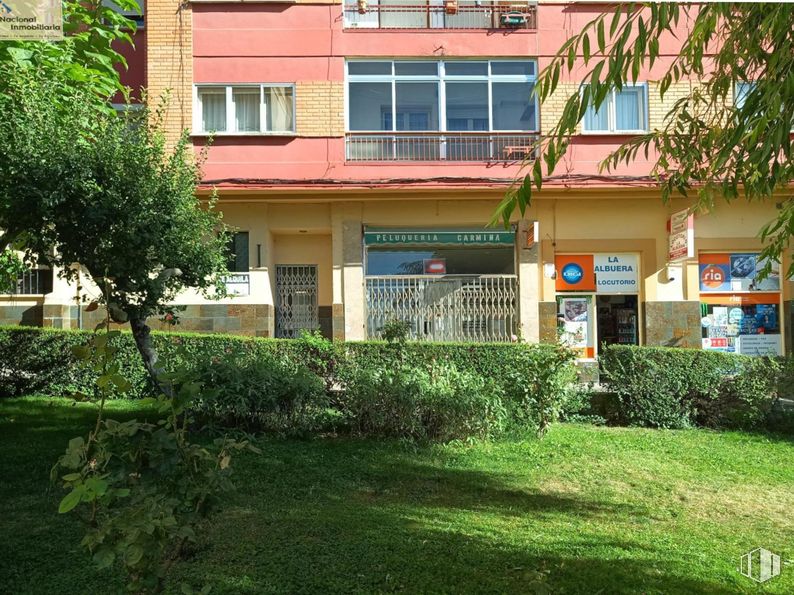 Retail for sale & for rent at Zona El Carmen, Segovia, 40004 with window, building, plant, tree, urban design, neighbourhood, residential area, grass, real estate and facade around