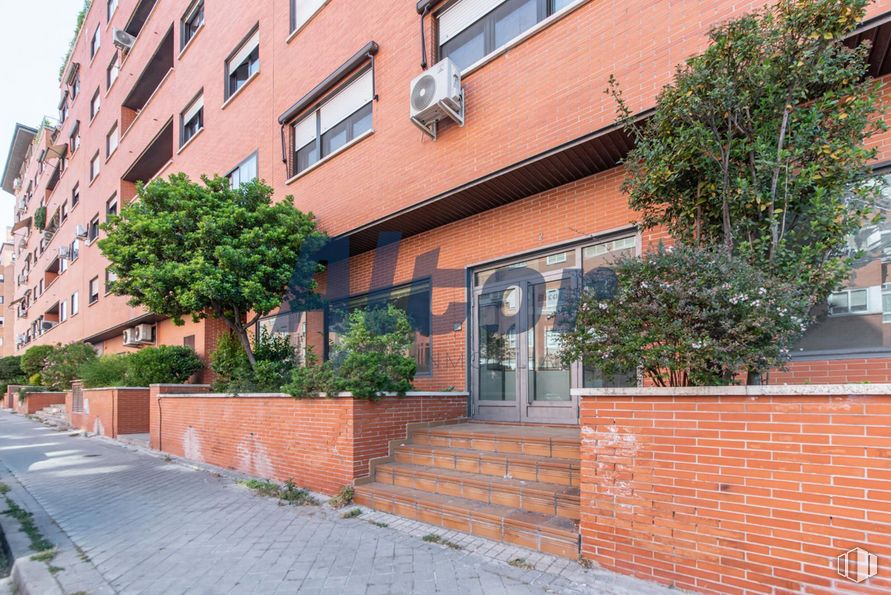 Retail for sale at Calle Rocinante, Fuencarral - El Pardo, Madrid, 28034 with window, plant, building, property, brickwork, tree, brick, road surface, urban design and material property around