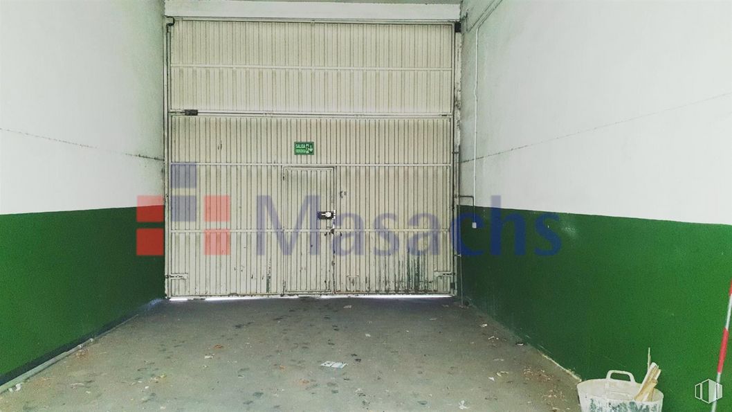 Nave en alquiler en Zona industrial, Getafe, Madrid, 28906 con edificio, accesorio, material compuesto, rectángulo, gas, tintes y matices, hormigón, puerta, suelos y fachada alrededor