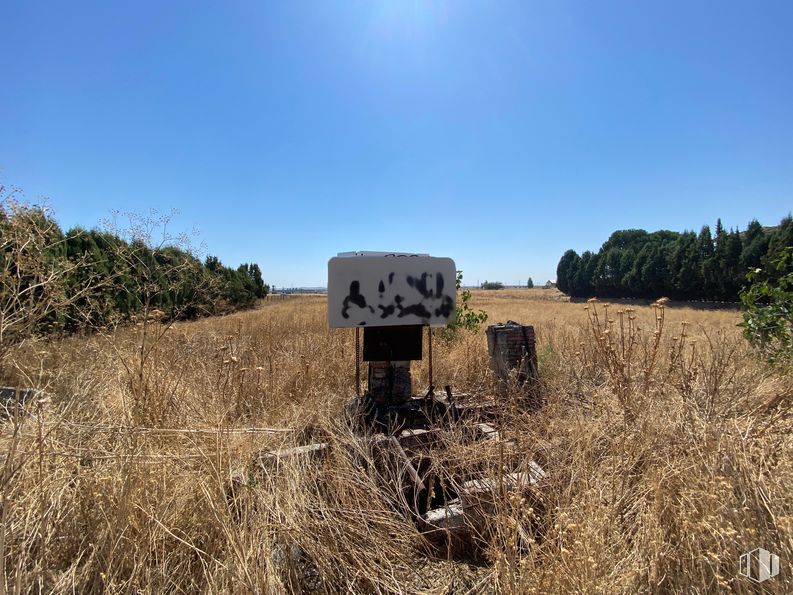 Suelo en venta en Calle Miguel Delibes, 6, Illescas, Toledo, 45200 con placa de matrícula, cielo, comunidad de plantas, planta, paisaje natural, lote de tierra, agricultura, árbol, hierba y llanura alrededor