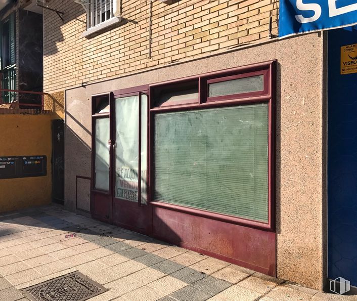 Oficina en venta en Calle Teruel, 1, Getafe, Madrid, 28903 con ventana, persiana de la ventana, accesorio, madera, rectángulo, edificio, enladrillado, ladrillo, fachada, tintes y matices y gas alrededor