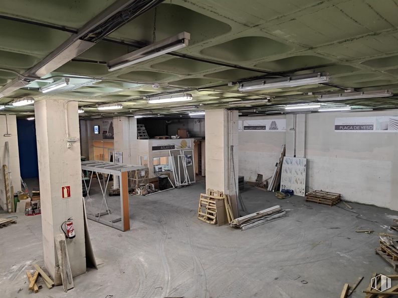 Nave en venta en Edificio Indubuilding Goico, Calle Vía de los Poblados, 17, Hortaleza, Madrid, 28033 con madera, suelo, suelos, gas, techo, máquina, hall, hormigón, ingeniería y material compuesto alrededor