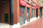 Retail for rent at Avenida Badajoz, 56, Ciudad Lineal, Madrid, 28027 with window, building, brickwork, brick, road surface, wood, sidewalk, building material, facade and font around