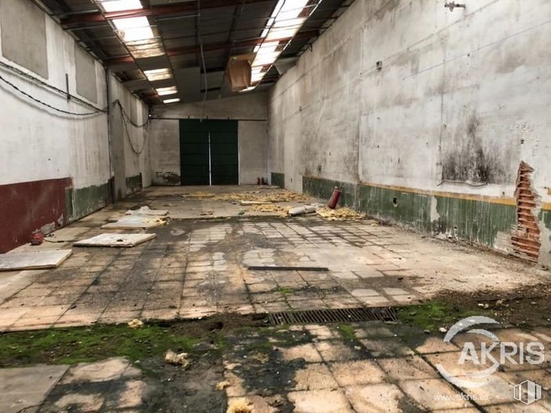 Industrial for sale at Carretera Ocaña, Noblejas, Toledo, 45350 with wood, floor, road surface, flooring, brickwork, brick, composite material, city, concrete and asphalt around