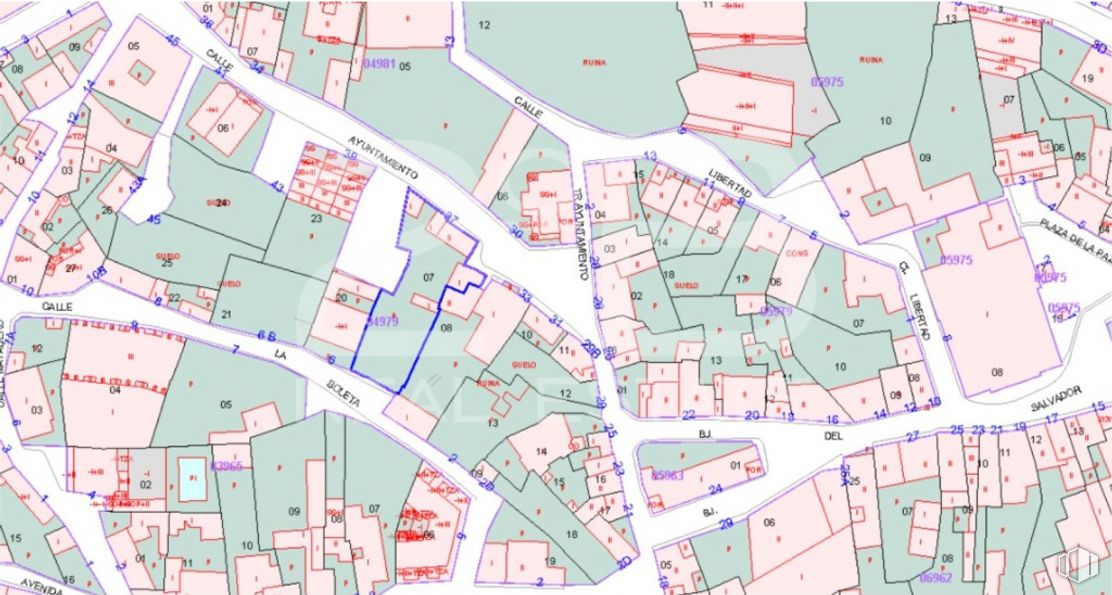 Suelo en venta en Calle Ayuntamiento, 37, Seseña, Toledo, 45223 con ecorregión, mapa, mundo, infraestructura, diseño urbano, lote de tierra, atlas, fuente, área residencial y línea alrededor