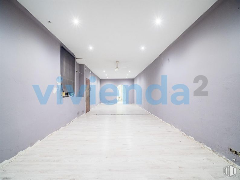 Local en venta en Calle Segovia, Arganzuela, Madrid, 28005 con edificio, suelos, suelo, pared, hall, arte, techo, simetría, madera y rectángulo alrededor