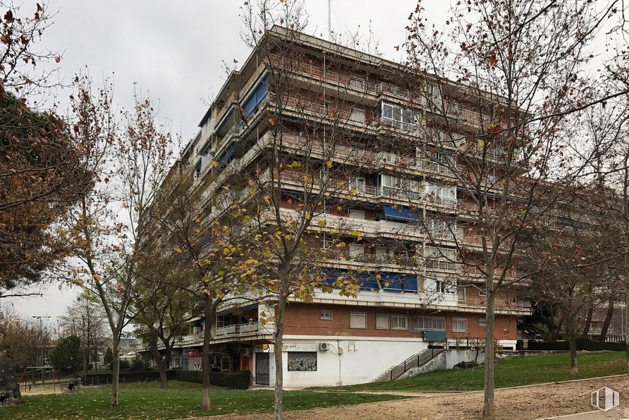 Local en alquiler y venta en Calle Alonso Cano, 3, Móstoles, Madrid, 28933 con edificio, planta, cielo, ventana, árbol, arquitectura, bloque de torres, diseño urbano, condominio y barrio alrededor