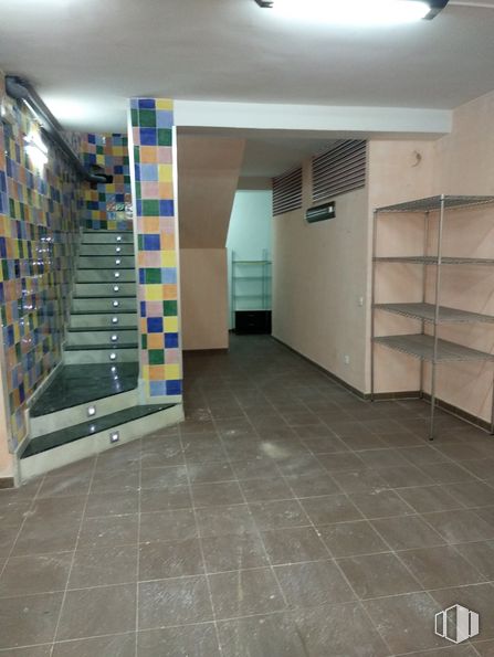 Retail for sale & for rent at Calle Brunete, 5, Fuenlabrada, Madrid, 28945 with wood, flooring, interior design, fixture, floor, building, shelving, tile flooring, real estate and shelf around