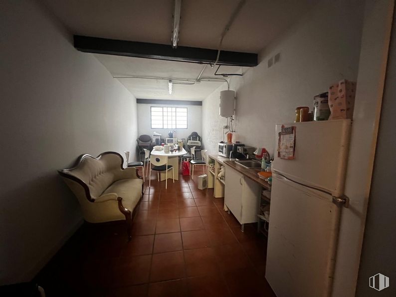 Industrial for sale at Urbanización Casablanca, Collado Villalba, Madrid, 28400 with refrigerator, window, couch, loveseat, interior design, chair, table, floor, fixture and flooring around