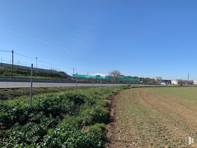 Suelo en venta en Carretera M-225, Loeches, Madrid, 28890 con cielo, planta, paisaje natural, árbol, lote de terreno, hierba, asfalto, horizonte, llano y zona rural alrededor