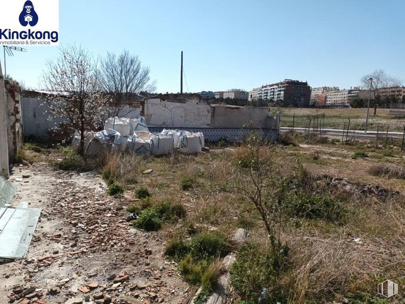 Suelo en venta en Calle Febrero, 14, San Blas - Canillejas, Madrid, 28022 con edificio, cielo, planta, propiedad, terreno, árbol, pared, paisaje, zona residencial y bienes raíces alrededor