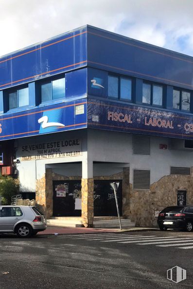 Retail for sale & for rent at Avenida Príncipe, 27, Talavera de la Reina, Toledo, 45600 with car, building, sky, land vehicle, wheel, vehicle, tire, cloud, automotive parking light and window around