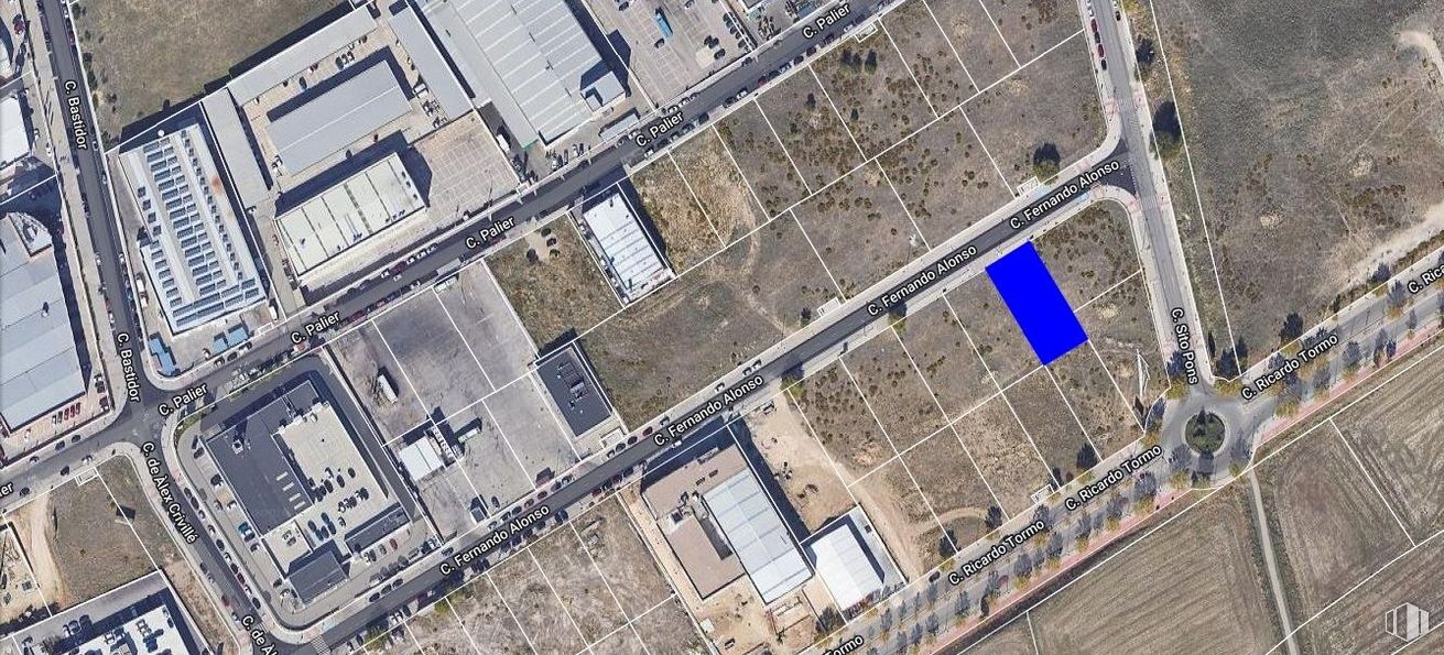 Suelo en venta en Zona industrial, Leganés, Madrid, 28914 con edificio, lote de terreno, diseño urbano, casa, barrio, zona residencial, paisaje, ciudad, inmobiliario y fachada alrededor