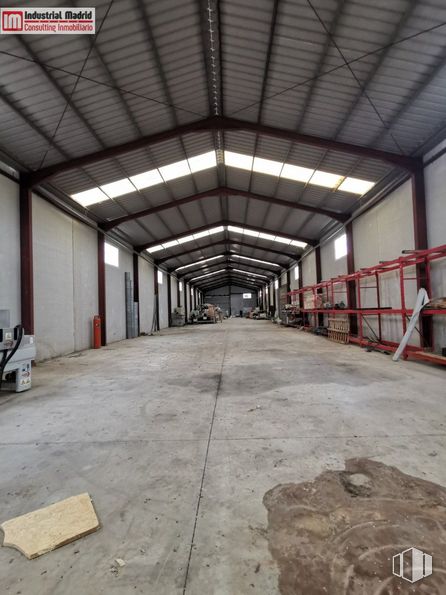 Industrial for sale at Zona industrial, Nuevo Baztán, Madrid, 28514 with road surface, architecture, floor, beam, asphalt, gas, building, flooring, tire and road around