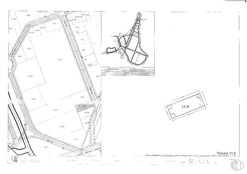 Suelo en venta en Calle Tavira, s/n, Illescas, Toledo, 45200 con mapa, fuente, en paralelo, rectángulo, patrón, pendiente, dibujo técnico, plan, dibujo y diagrama alrededor