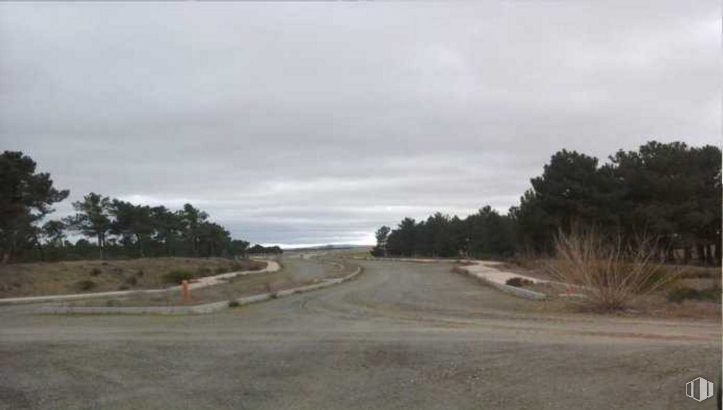 Land for sale at Sector S-3, Villanueva de Gómez, Villanueva de Gómez, Ávila, 05166 with plant, cloud, sky, road surface, asphalt, tree, natural landscape, tar, thoroughfare and landscape around