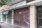 Retail for rent at Calle Corregidor José de Pasamonte, 21, Moratalaz, Madrid, 28030 with handwriting, neighbourhood, art, fixture, font, facade, brick, graffiti, tree and brickwork around