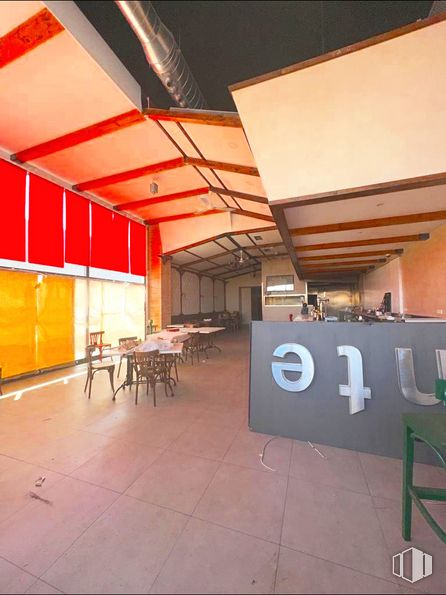 Retail for rent at Avenida Madrid, Arganda del Rey, Madrid, 28500 with chair, table, wood, orange, lighting, flooring, floor, interior design, tints and shades and automotive design around