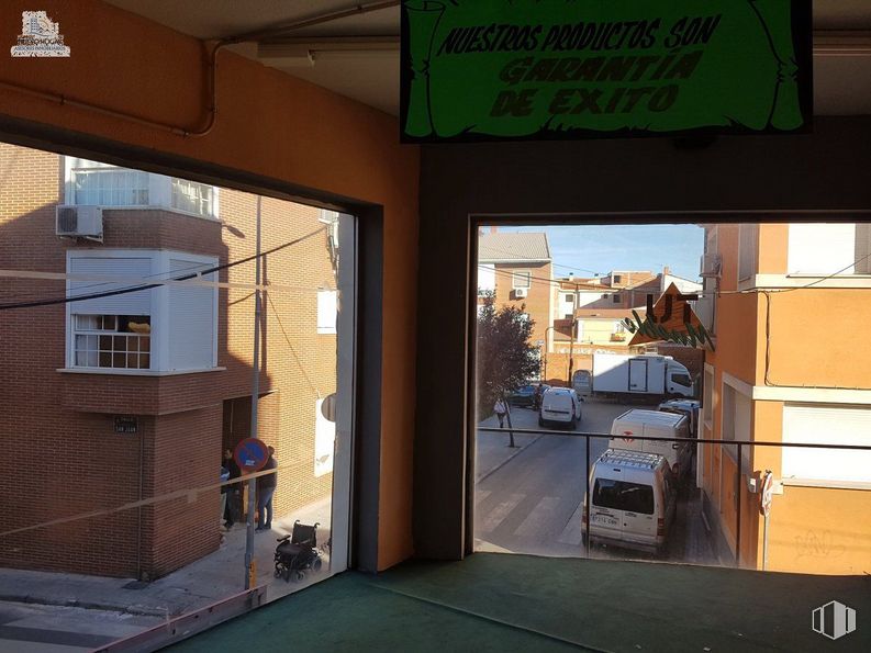 Retail for sale at Calle Virgen de la Soledad, Mejorada del Campo, Madrid, 28840 with window, building, shade, car, automotive exterior, wall, vehicle, real estate, facade and tints and shades around