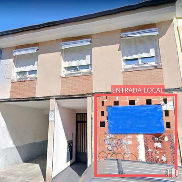 Local en venta en Calle Canteras de Tilly, Vicálvaro, Madrid, 28032 con ventana, edificio, arquitectura, casa, madera, cielo, sombra, diseño urbano, fachada y pintura alrededor