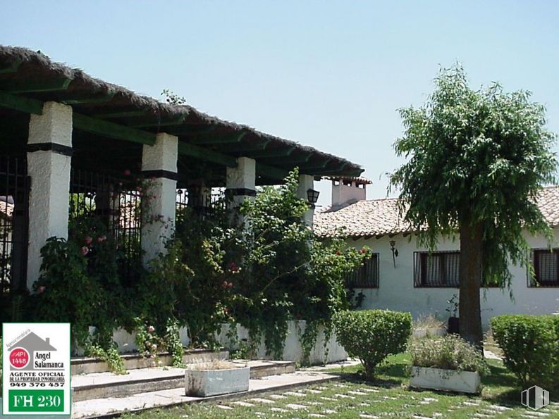 Retail for sale at Urbanización Nueva Sierra, Albalate de Zorita, Guadalajara, 19119 with plant, property, building, sky, window, botany, vegetation, shade, real estate and house around