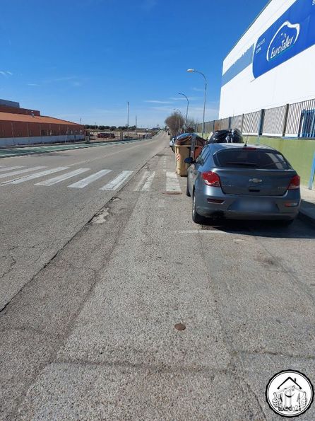 Industrial for sale at Camino Ciempozuelos, Seseña, Toledo, 45224 with car, tire, wheel, sky, vehicle, vehicle registration plate, automotive lighting, automotive tire, motor vehicle and automotive tail & brake light around