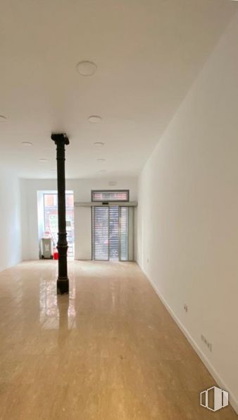 Local en venta en Calle Toledo, 117, Centro, Madrid, 28005 con pasillo, accesorio, madera, suelo, madera, material de construcción, techo, yeso, tinte para madera y apartamento alrededor