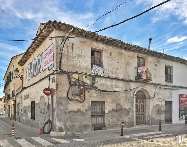 Suelo en venta en Calle Real, 74, Illescas, Toledo, 45200 con edificio, ventana, nube, cielo, casa, zona residencial, superficie de la carretera, planta, carretera y fachada alrededor