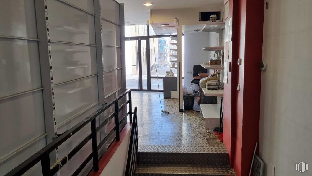 Retail for sale & for rent at Avenida Real, Vicálvaro, Madrid, 28032 with cabinetry, building, fixture, door, flooring, floor, real estate, wood, shelving and hall around