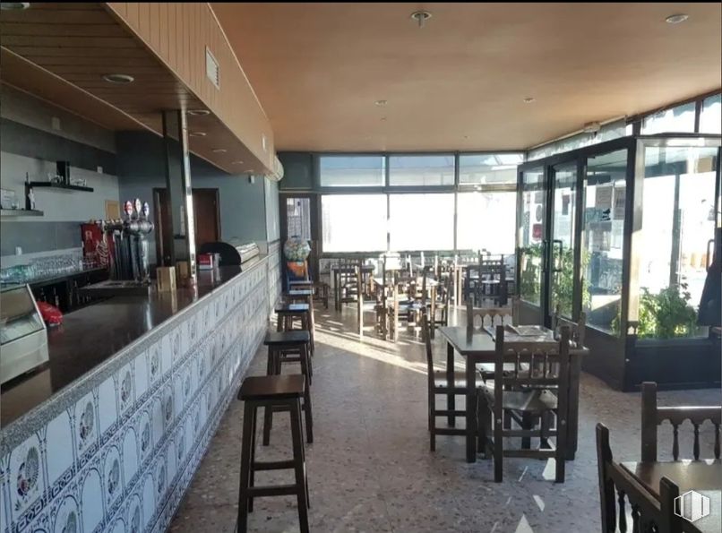 Retail for sale & for rent at Calle Nicanora Agüero, s/n, Velayos, Ávila, 05292 with stool, kitchen & dining room table, chair, countertop, furniture, building, floor, flooring, wood and door around