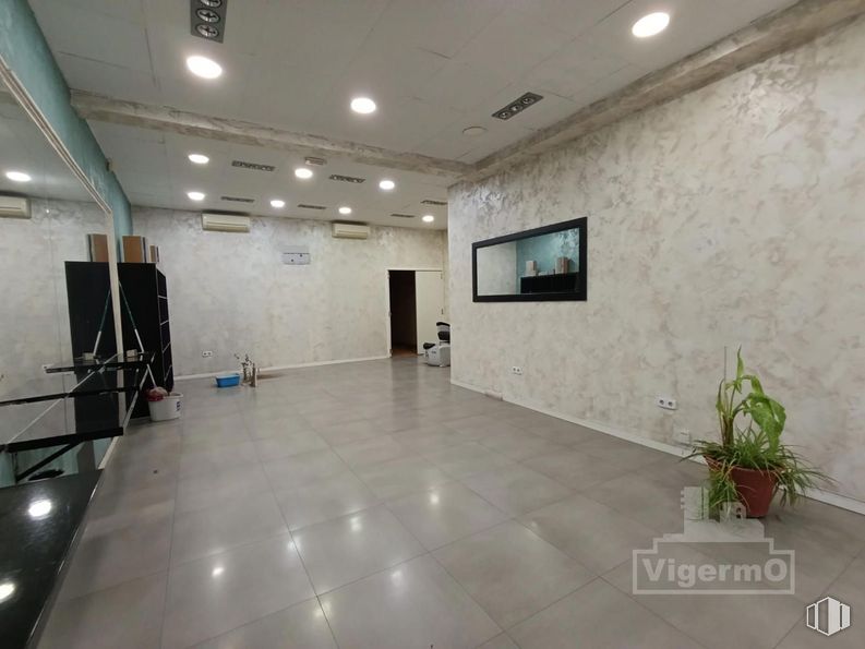 Local en alquiler en Zona Centro, Torrejón de Ardoz, Madrid, 28850 con planta de interior, planta, interiorismo, suelos, suelo, techo, hall, accesorio, edificio y arte alrededor