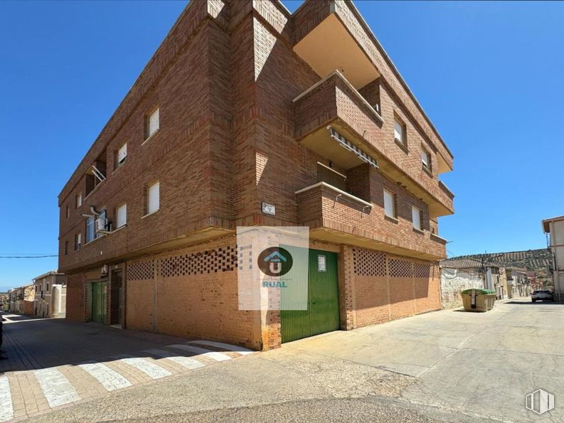 Industrial for sale at Calle Comarca de la Jara, Belvís de la Jara, Toledo, 45660 with sky, building, window, fixture, urban design, residential area, wood, city, facade and road surface around