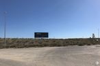 Land for sale at Polígono Industrial Miralrío, Velilla de San Antonio, Madrid, 28891 with street light, sky, plant, road surface, asphalt, road, landscape, horizon, grass and font around