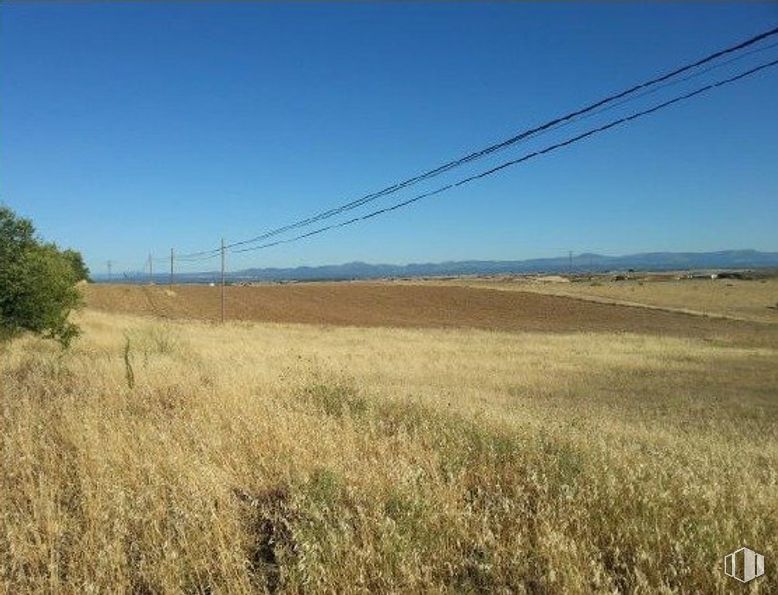 Land for sale at Camino Arroyo Hondo, Navalcarnero, Madrid, 28600 with sky, plant, natural environment, natural landscape, overhead power line, tree, electricity, cloud, grassland and horizon around