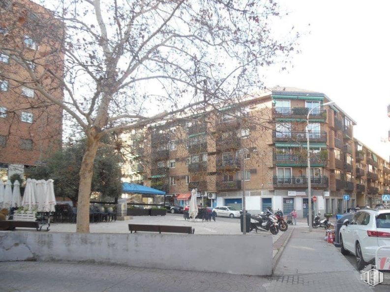 Retail for sale at Calle Pechuán, Chamartín, Madrid, 28002 with car, building, window, sky, vehicle, wheel, tree, plant, tire and road surface around