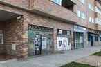 Retail for sale & for rent at Avenida Plantío, Coslada, Madrid, 28820 with building, property, window, plant, brickwork, brick, architecture, road surface, real estate and facade around