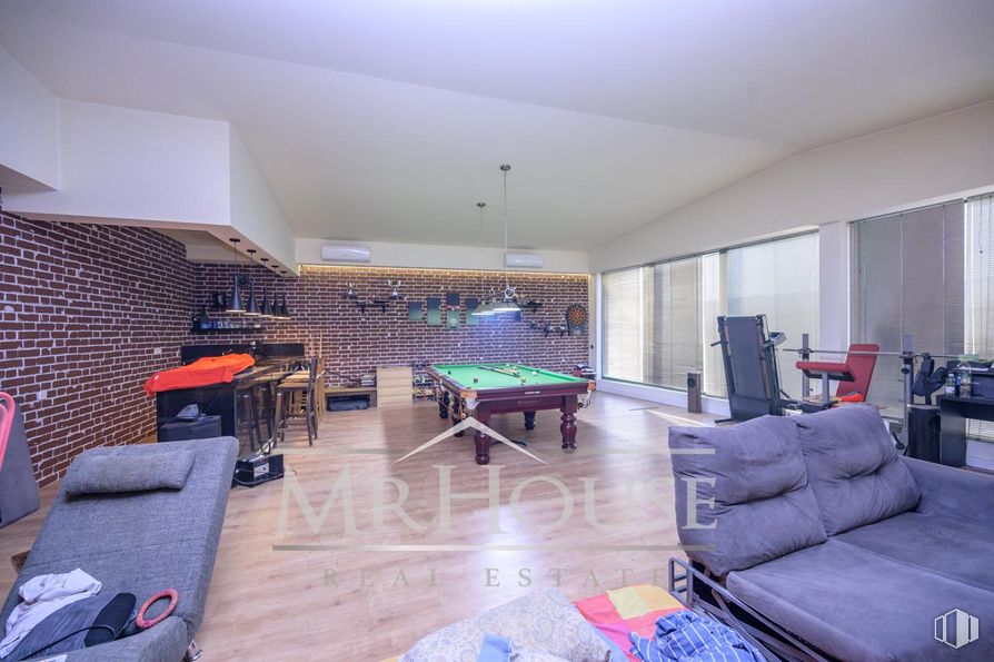 Industrial for sale at Calle Costa del Sol, Yuncos, Toledo, 45210 with couch, billiard table, table, furniture, chair, flooring, interior design, floor, ceiling and lighting around